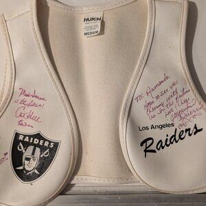 Autographed Los Angeles Raiders Cheerleader Vest (1991)